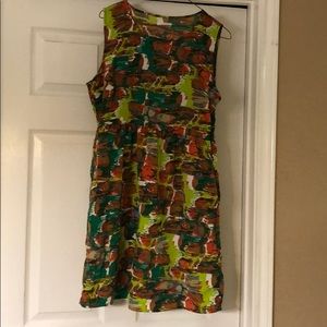 Tulle Dress size Large multicolored